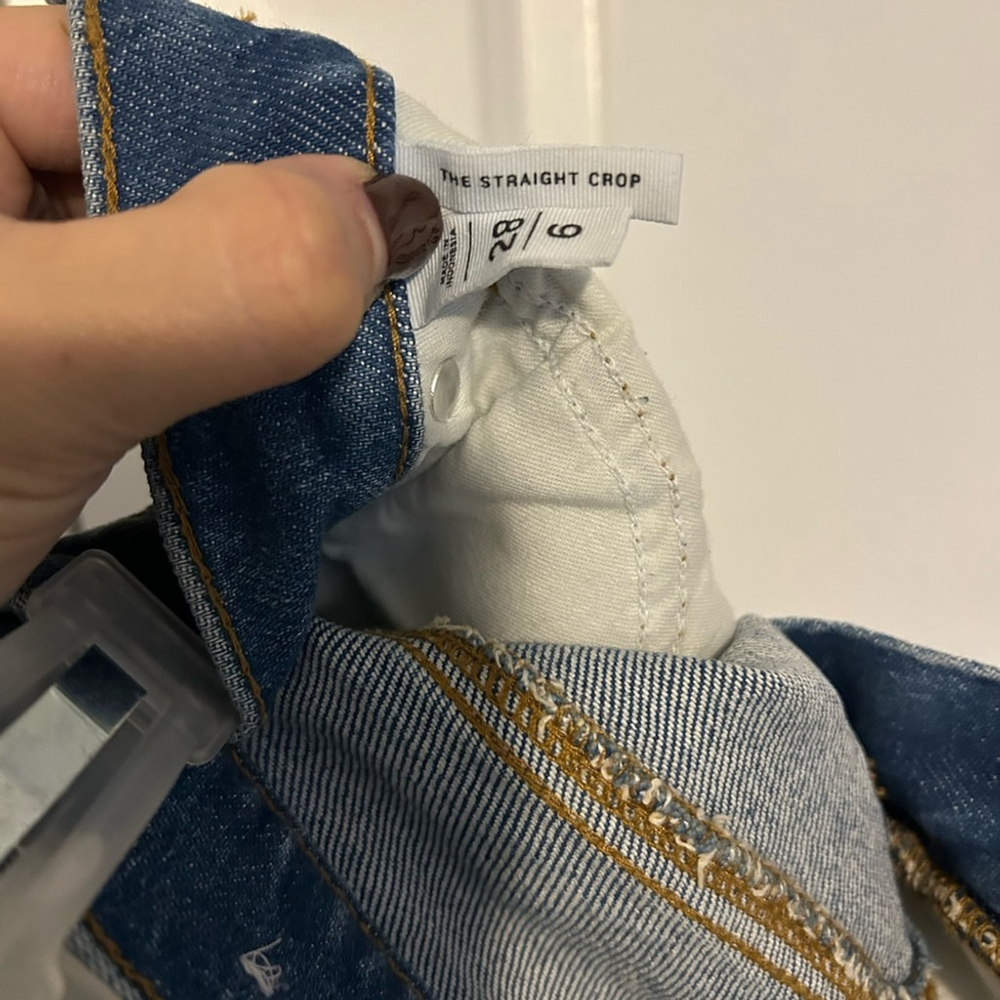Classic Blue Crop Ankle Jeans from Ann Taylor Loft - Picture 3 of 3